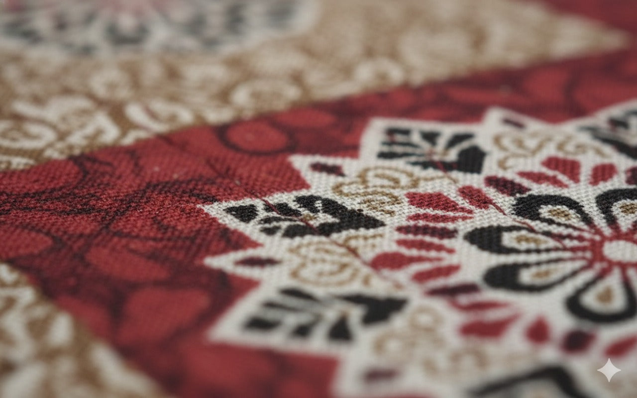 Queen Size Cotton Bedsheet with 2 Pillow Covers