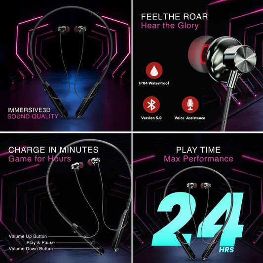 Wireless Bluetooth Neckband