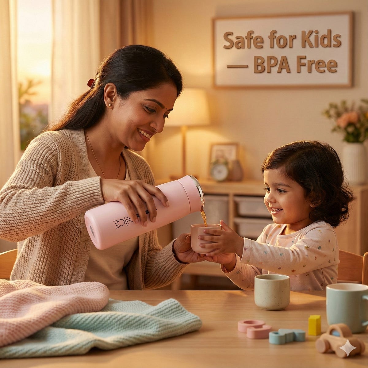 Leak-Proof Glass Water Bottle with Silicone Protective Sleeve