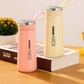 Leak-Proof Glass Water Bottle with Silicone Protective Sleeve