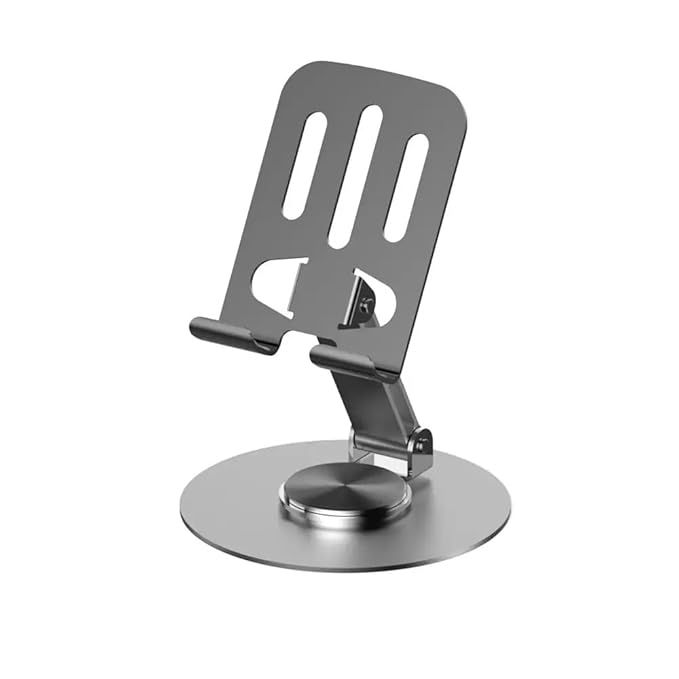 360° Rotatable Aluminium Desktop Mobile Stand