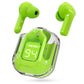 Transparent True Wireless Stereo TWS Earbuds - Multicolour