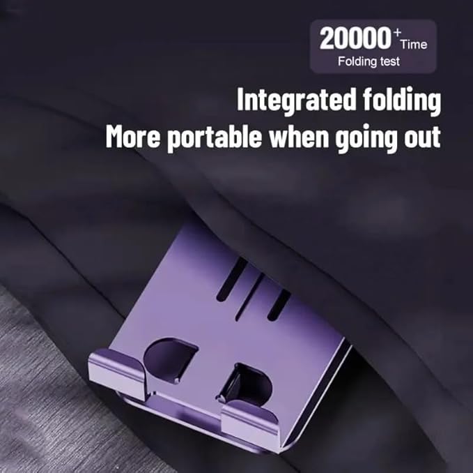 360° Rotatable Aluminium Desktop Mobile Stand