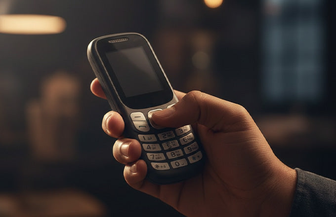 Dual Sim Keypad Mobile | 1000mAh Battery | Wireless FM | 1.8″ Display | Music| Made in India